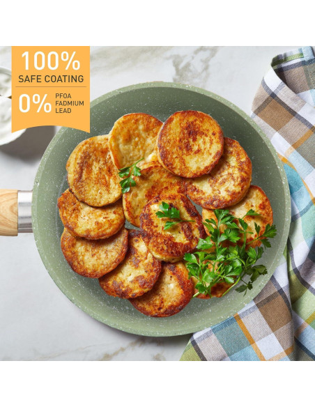 Juego de Ollas y Sartenes DishDelight 12 Piezas Antiadherente