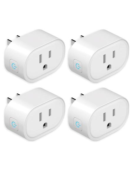 Enchufe Inteligente YNF 4 Pack Control Remoto Alexa