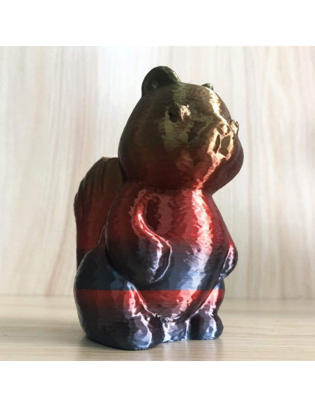 Filamento PLA Multicolor CC3D Silk Rainbow 1.75mm 1KG