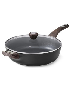 Sartén Antiadherente SENSARTE 30,48 cm 5 Qt con Tapa