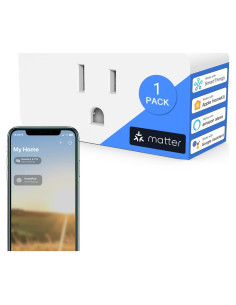 Enchufe Inteligente FARYLINK Matter Mini 10A 1200W Wi-Fi