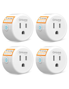 Enchufe Inteligente GHome Smart Mini Plug Wi-Fi Control Remoto