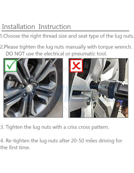 Tuercas de Rueda WHEEL CONNECT M12x1.5 Acorn Juego de 20 Tuercas de Rueda WHEEL CONNECT M12x1.5 Acorn Juego de 20