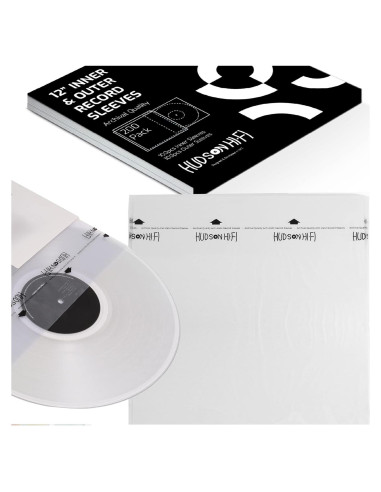 Fundas para Discos de Vinilo Hudson Hi-Fi 200 Piezas