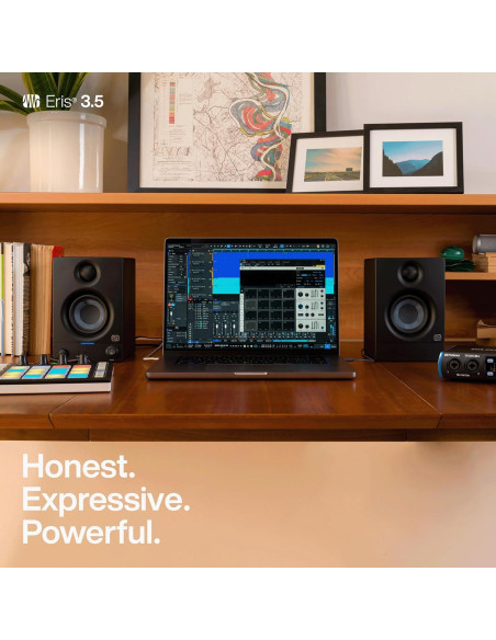 Monitores de Estudio PreSonus Eris 3.5 - 50W, 2 Unidades