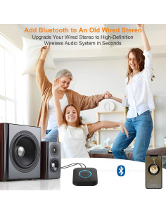 Receptor Bluetooth 1Mii B06 Plus HiFi 3D Audio Inalámbrico 2