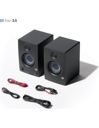Monitores de Estudio PreSonus Eris 3.5 - 50W, 2 Unidades