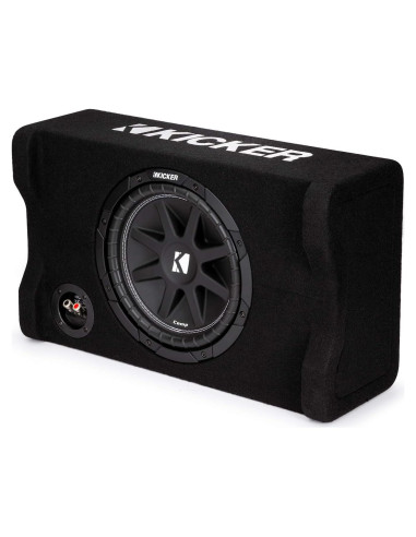 Subwoofer Kicker Comp 10" 4-Ohm en Caja Compacta