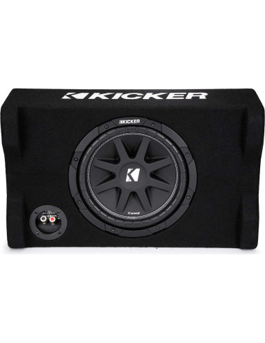 Subwoofer Kicker Comp 10" 4-Ohm en Caja Compacta