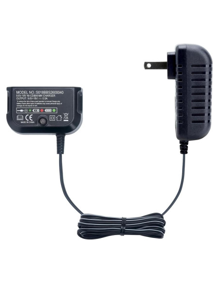 Cargador de Batería Elefly 9.6V-18V Compatible Black & Decker