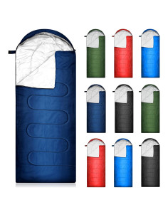 Sacos de Dormir Tranqun 10 Pcs Algodón Impermeables 4 Estaciones