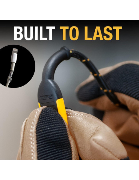 Cable DEWALT 3-en-1 Reforzado 182 cm Carga Universal Cable DEWALT 3-en-1 Reforzado 182 cm Carga Universal