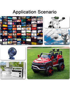 Convertidor de Voltaje IIXWUQ 18V a 12V 15A con Interruptor 2