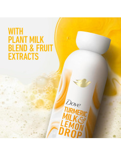 Gel de Ducha Dove Leche Vegetal Cúrcuma y Limón 517 ml 2