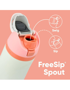 Botella de Agua Owala FreeSip 24 oz Acero Inoxidable Aislada 2