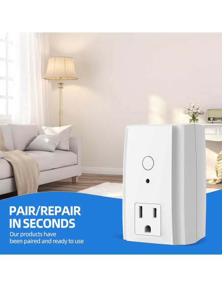 Enchufe Control Remoto TiFFCOFiO 3 Enchufes 30m 15A