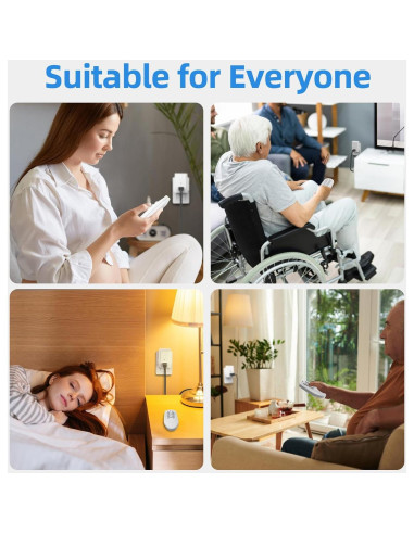 Enchufe Control Remoto TiFFCOFiO 3 Enchufes 30m 15A