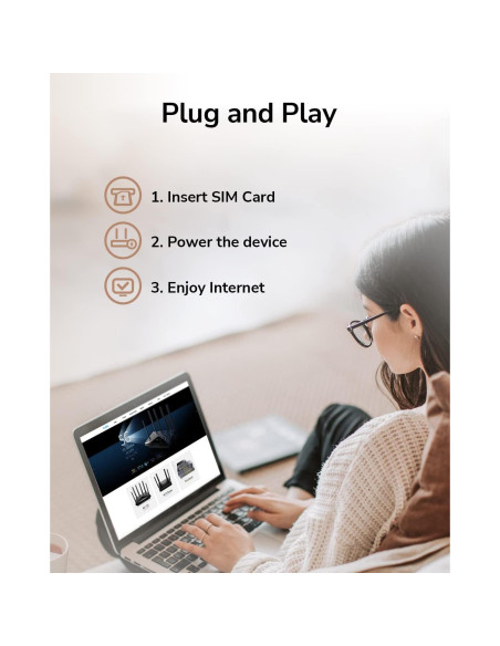 Cudy AC1200 Router 4G LTE Desbloqueado con SIM 1200Mbps