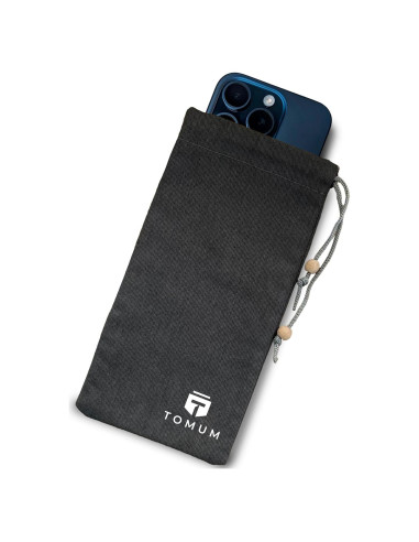 Funda Anti EMF TOMUM para Smartphone - Bolsa Negra 20cm
