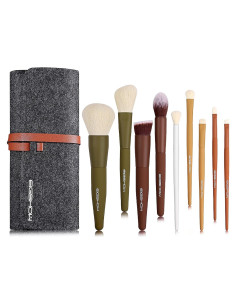 Set de Pinceles de Maquillaje EIGSHOW 9 Piezas Sintéticas