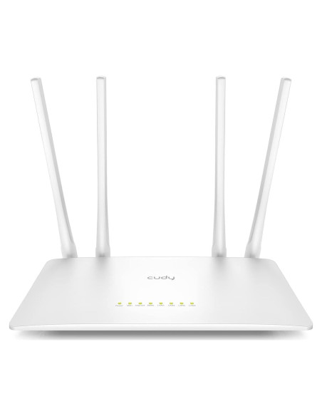 Cudy Enrutador WiFi Doble Banda AC1200 WR1200 4 en 1