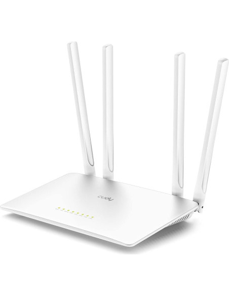 Cudy Enrutador WiFi Doble Banda AC1200 WR1200 4 en 1