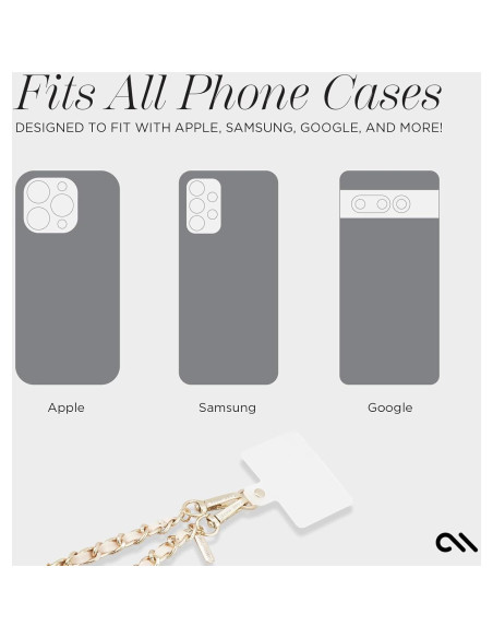 Correa Cruzada Case-Mate para Teléfono - Cadena de Cuero 67.95 cm