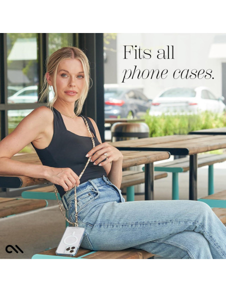 Correa Cruzada Case-Mate para Teléfono - Cadena de Cuero 67.95 cm