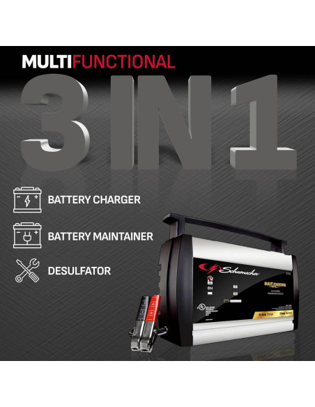 Cargador Schumacher SC1358 10A 6V/12V Automático Cargador Schumacher SC1358 10A 6V/12V Automático