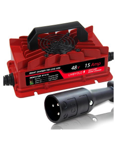 Cargador de Baterías Golf 48V LHIBYOLO 15Amp IP67