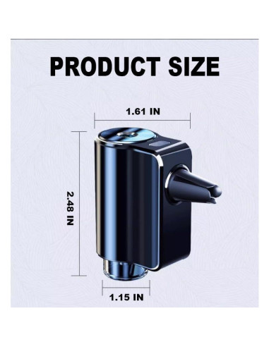 Difusor de Aroma para Coche TAGYSH Inteligente 3 Modos