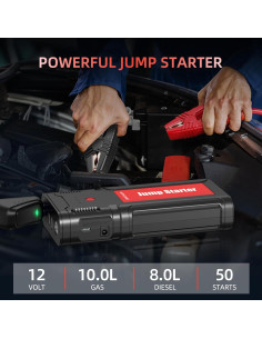 Arrancador de Coche DBPOWER G15 2750A 76.96Wh Portátil 2