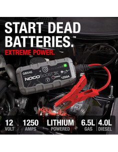 Arrancador de Salto NOCO GBX45 1250A Litio 12V Portátil 2