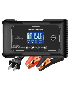 Cargador inteligente dKJIGYH 12V/24V 15A/10A LiFePO4