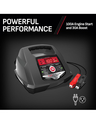 Cargador de Baterías Schumacher SC1281 5 en 1 6A 100A