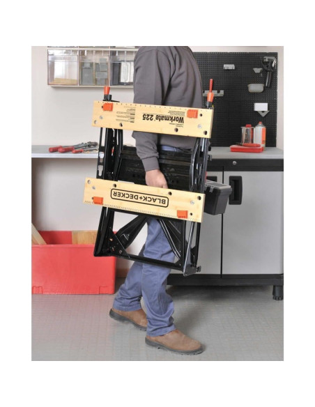Banco de Trabajo BLACK+DECKER WM225-A Portátil 204kg