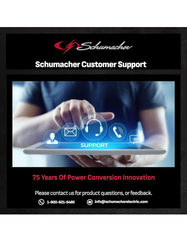 Cargador de Batería Schumacher SC1632 225A 6V/12V Automático