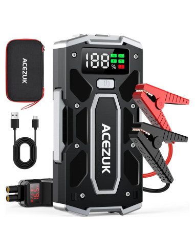 Arrancador de Batería ACEZUK M02-US 5000A Carga Rápida