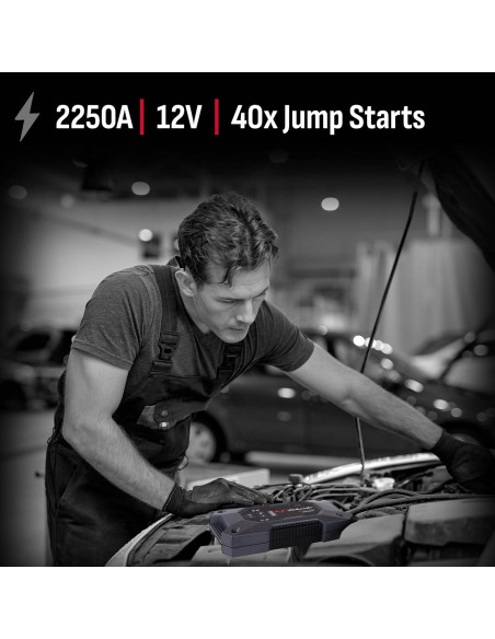 Arrancador de Salto Schumacher SL1654 2250A 12V Portátil