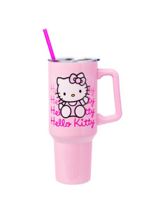 Taza de Acero Inoxidable Silver Buffalo Hello Kitty 1.18L