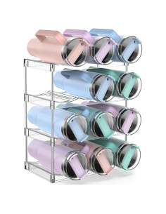 Organizador de Botellas HAILMAJOR para 12 Tazas Stanley 40 oz