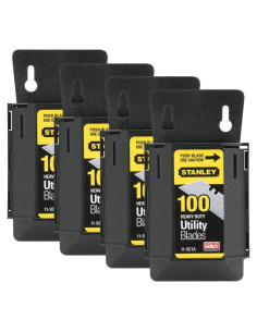 Paquete de 4 cuchillas Stanley 11-921A alta resistencia