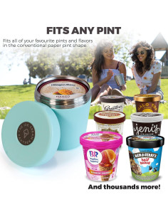 Canteen de Helado Aislada 414ml Acero Inoxidable 2.0 2