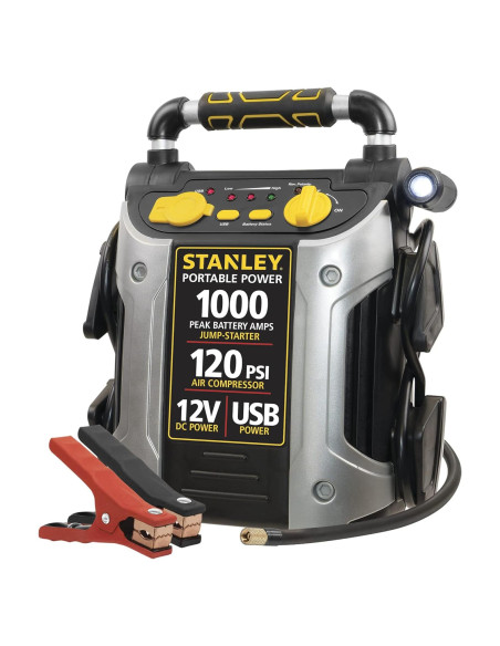 Arrancador de Batería STANLEY J5C09 1000A Compresor USB