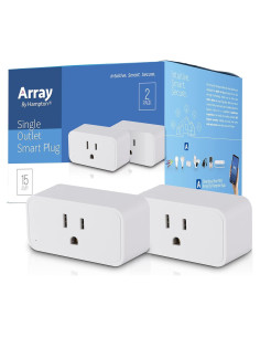 Enchufe Inteligente Wi-Fi Hampton HE1002 - Paquete de 2