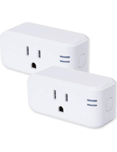 Enchufe Inteligente Wi-Fi Hampton HE1002 - Paquete de 2 2