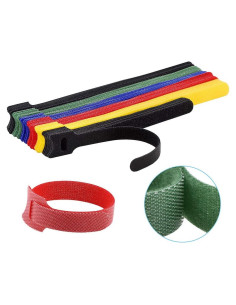 Bridas de Cable Reutilizables Newlan 60 Pcs 15,24 cm Nylon