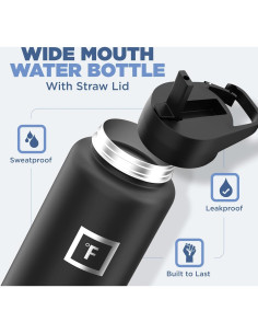 Botella de Agua IRON FLASK 1.18L Acero Inoxidable Aislada 2