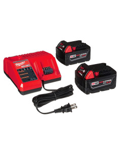 Kit Baterías Milwaukee M18 REDLITHIUM XC 5.0 Ah + Cargador