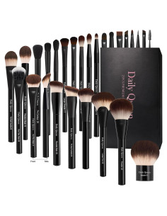 Juego de Brochas de Maquillaje 25 Pcs Daily Queen Profesional